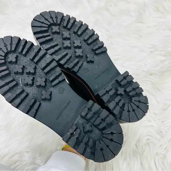 MARC FISHER Mallie Lug Sole Sherpa Booties - Picture 8 of 9